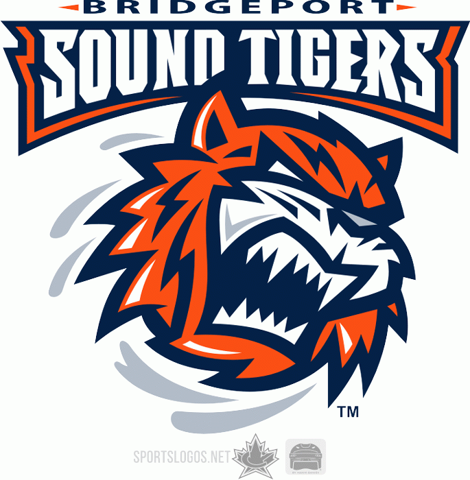 Bridgeport Sound Tigers 2006-2010 Primary Logo iron on transfers for clothing